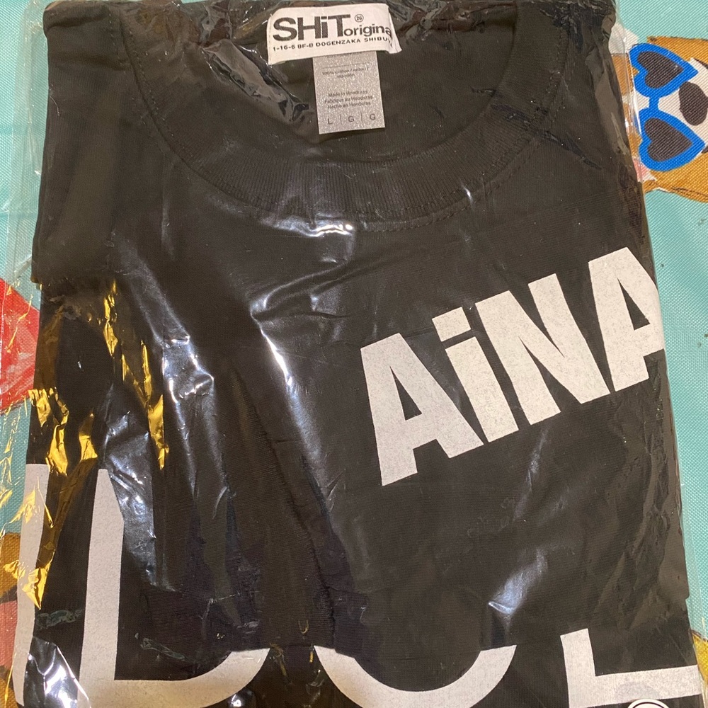 New Sealed BiSH- Aina The End IDOL T-Shirt
